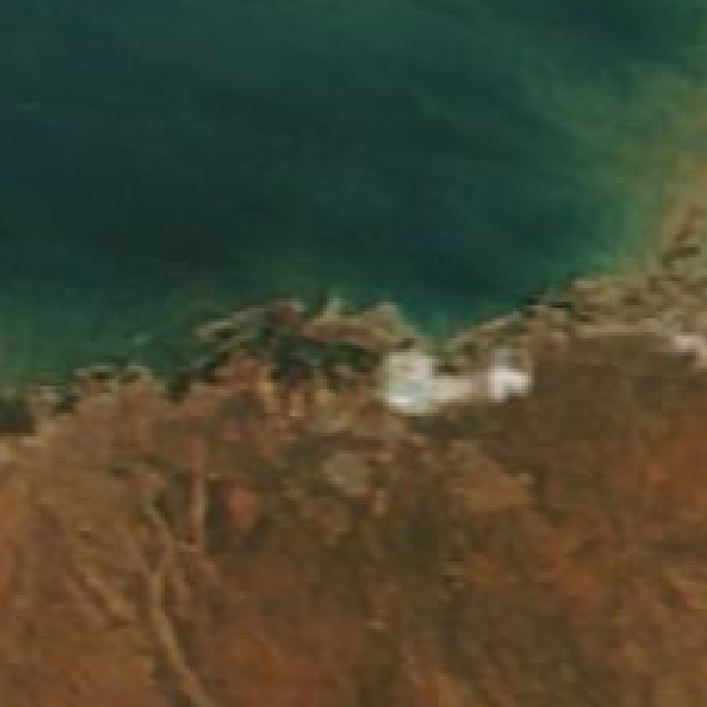 Port Hedland Iron Ore Hub true-color satellite scene captured on 2026-05-18