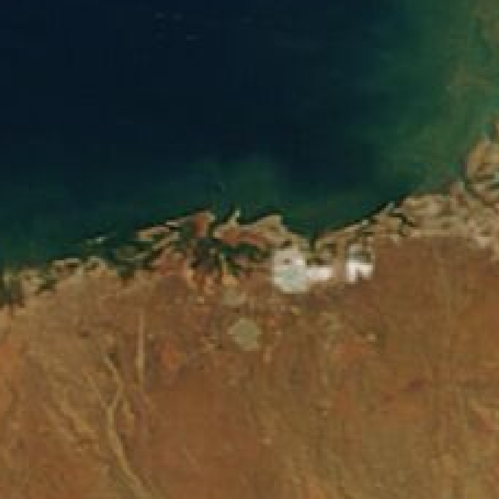 Port Hedland Iron Ore Hub true-color satellite scene captured on 2026-09-07