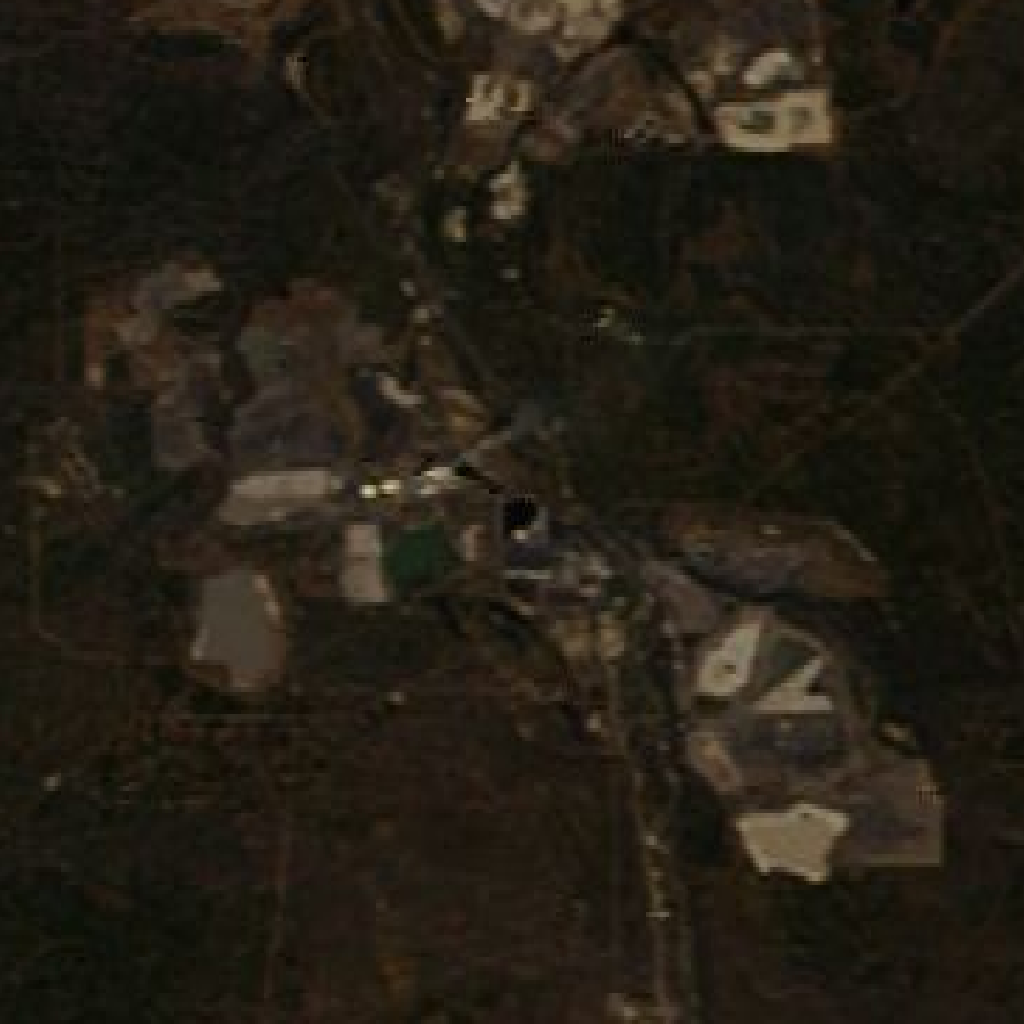 Athabasca Oil Sands Corridor true-color satellite scene captured on 2026-10-18